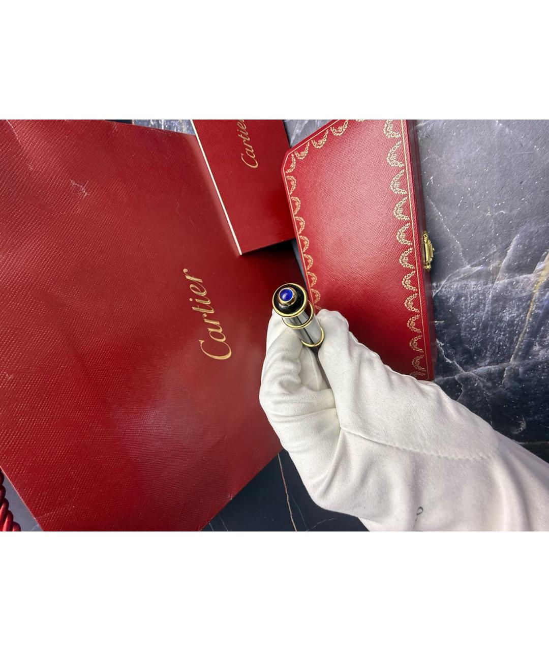 CARTIER Черная шариковая ручка, фото 5