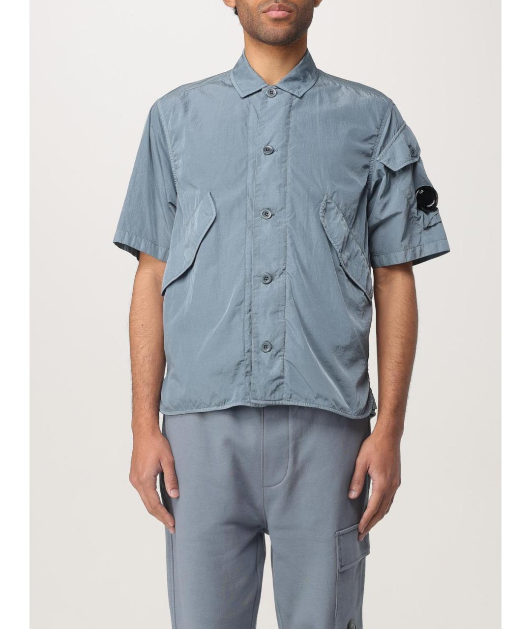 CP COMPANY Голубая кэжуал рубашка, фото 6