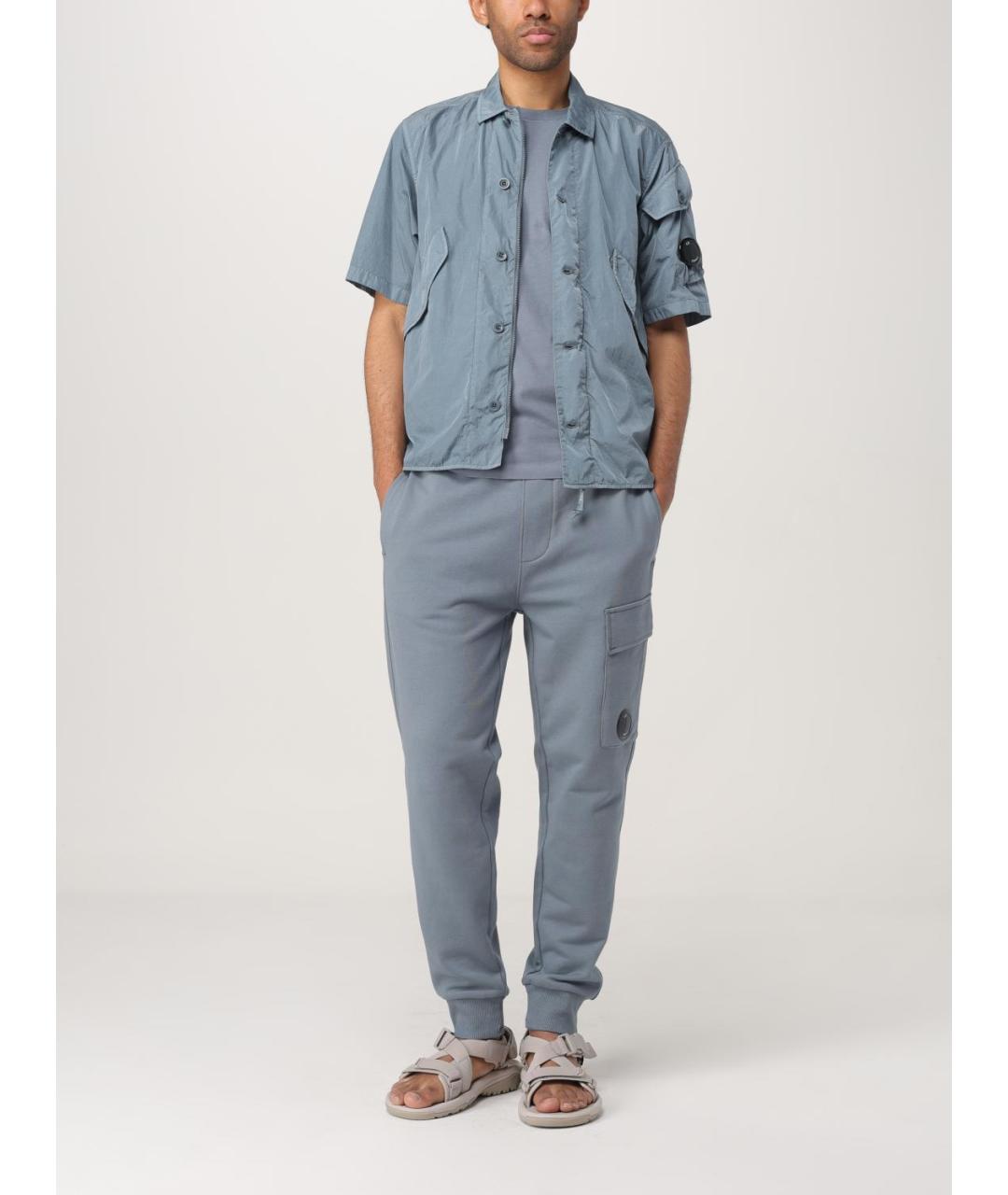 CP COMPANY Голубая кэжуал рубашка, фото 2