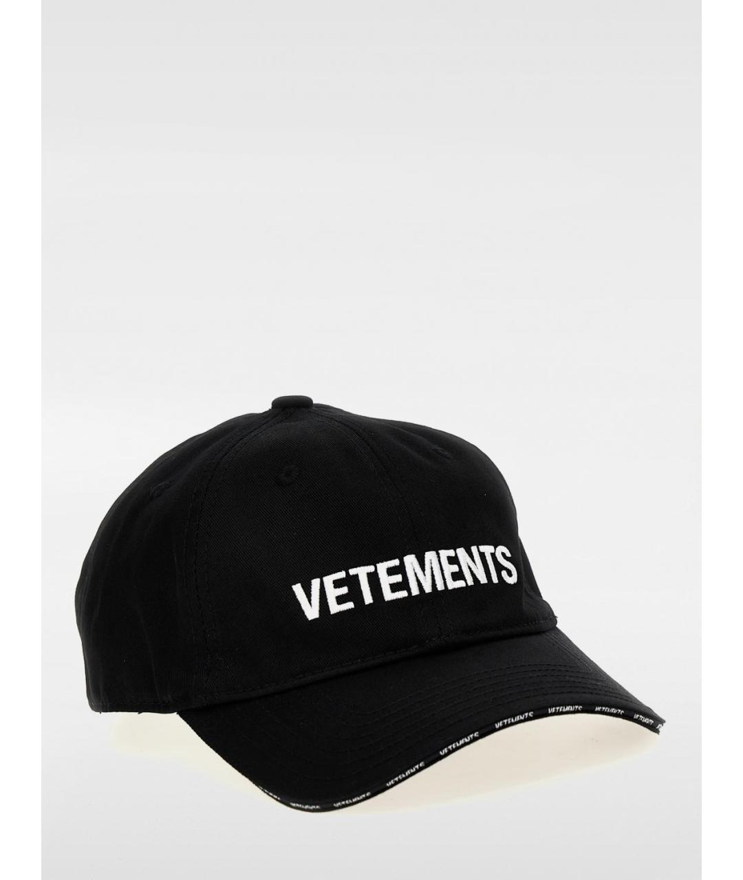 VETEMENTS Черная кепка/бейсболка, фото 4