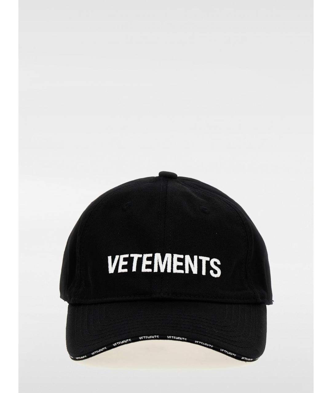 VETEMENTS Черная кепка/бейсболка, фото 2