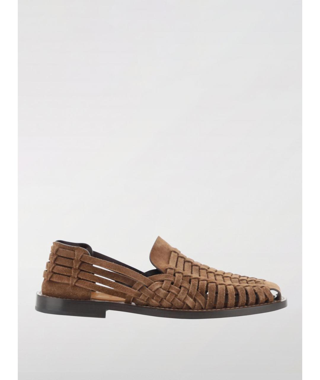 BRUNELLO CUCINELLI Коричневые лоферы, фото 4