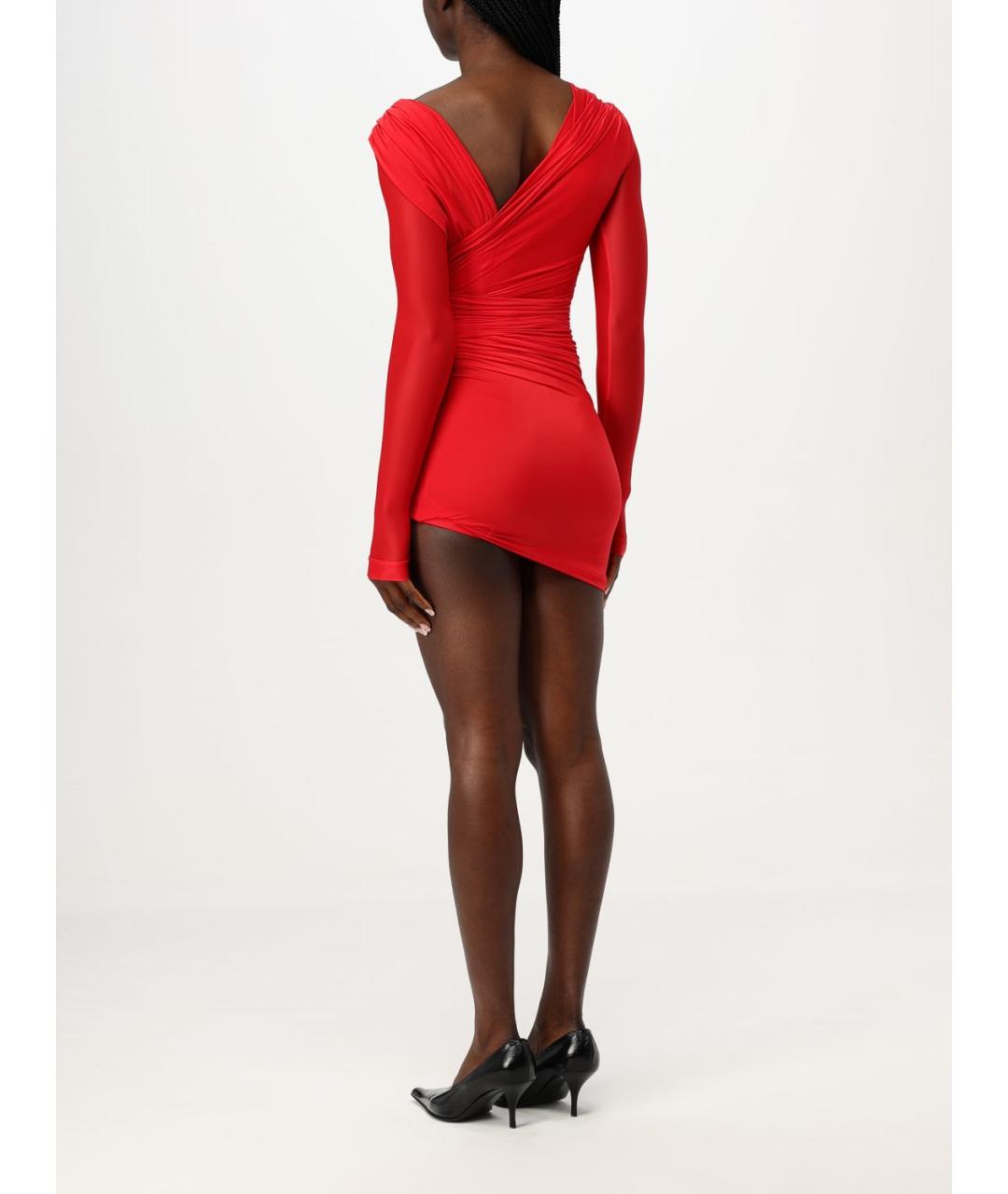 BALENCIAGA Красное платье, фото 3