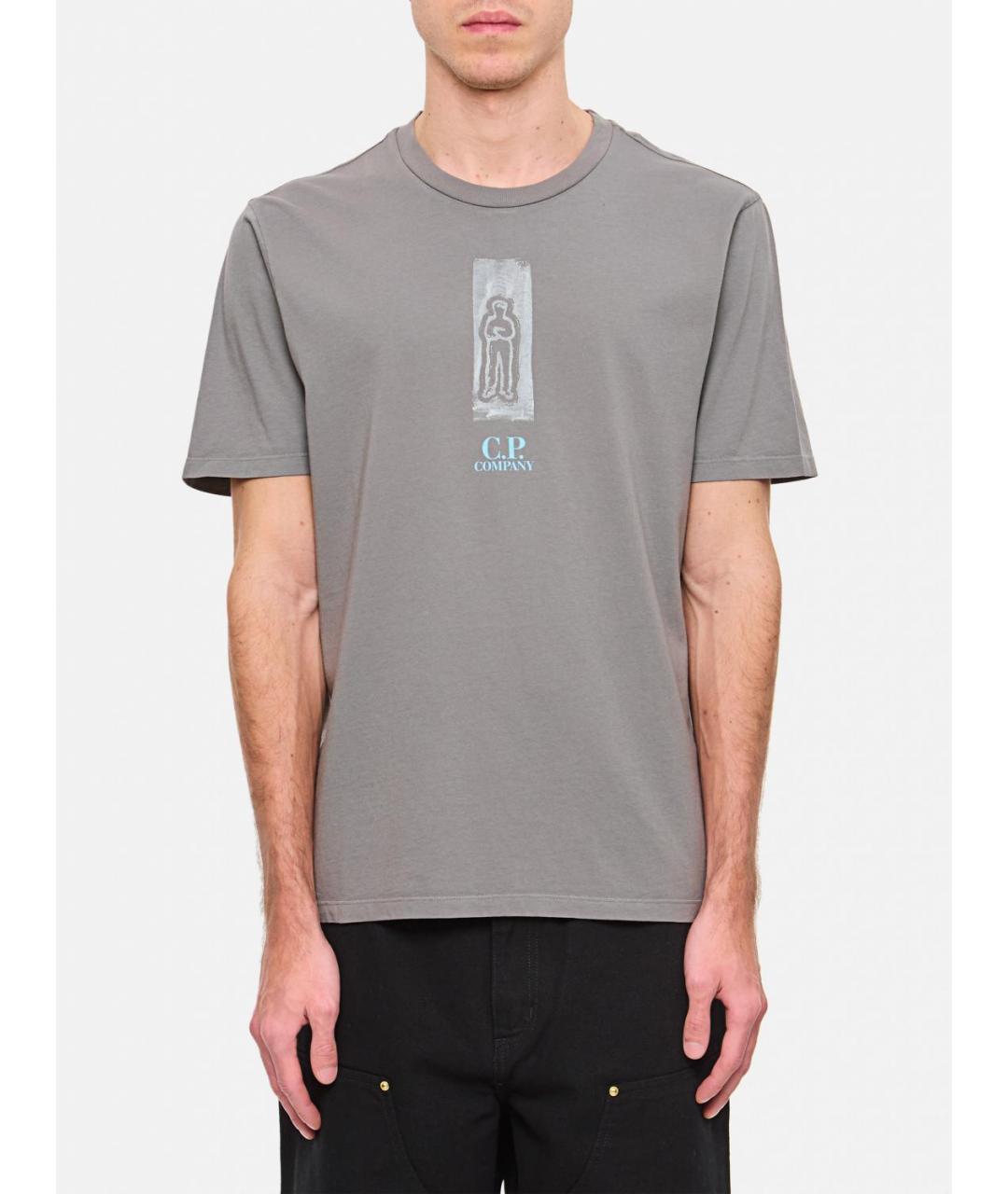 CP COMPANY Серая футболка, фото 2