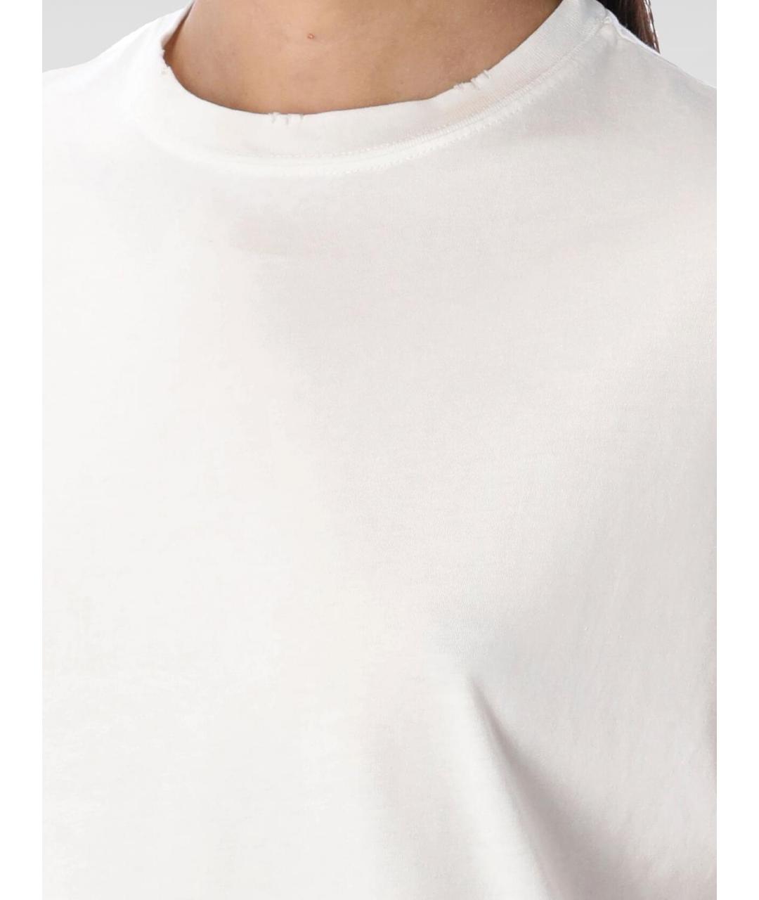 GOLDEN GOOSE DELUXE BRAND Белая футболка, фото 4