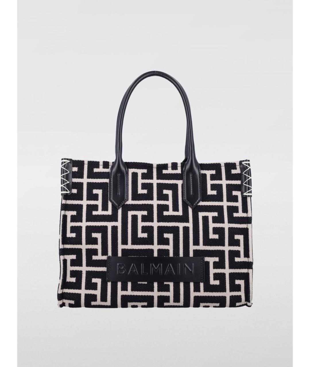 BALMAIN Черная сумка тоут, фото 4