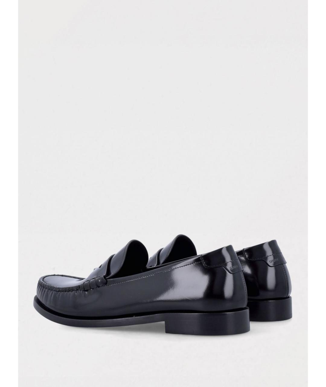 SAINT LAURENT Черные лоферы, фото 3