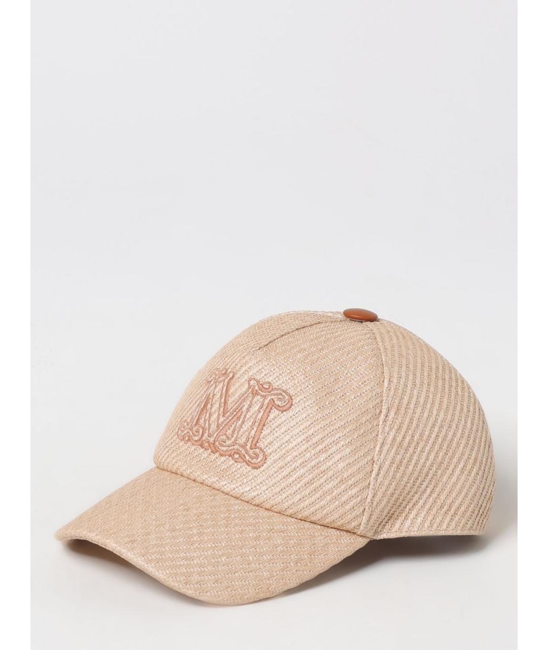 MAX MARA Бежевая шапка, фото 4