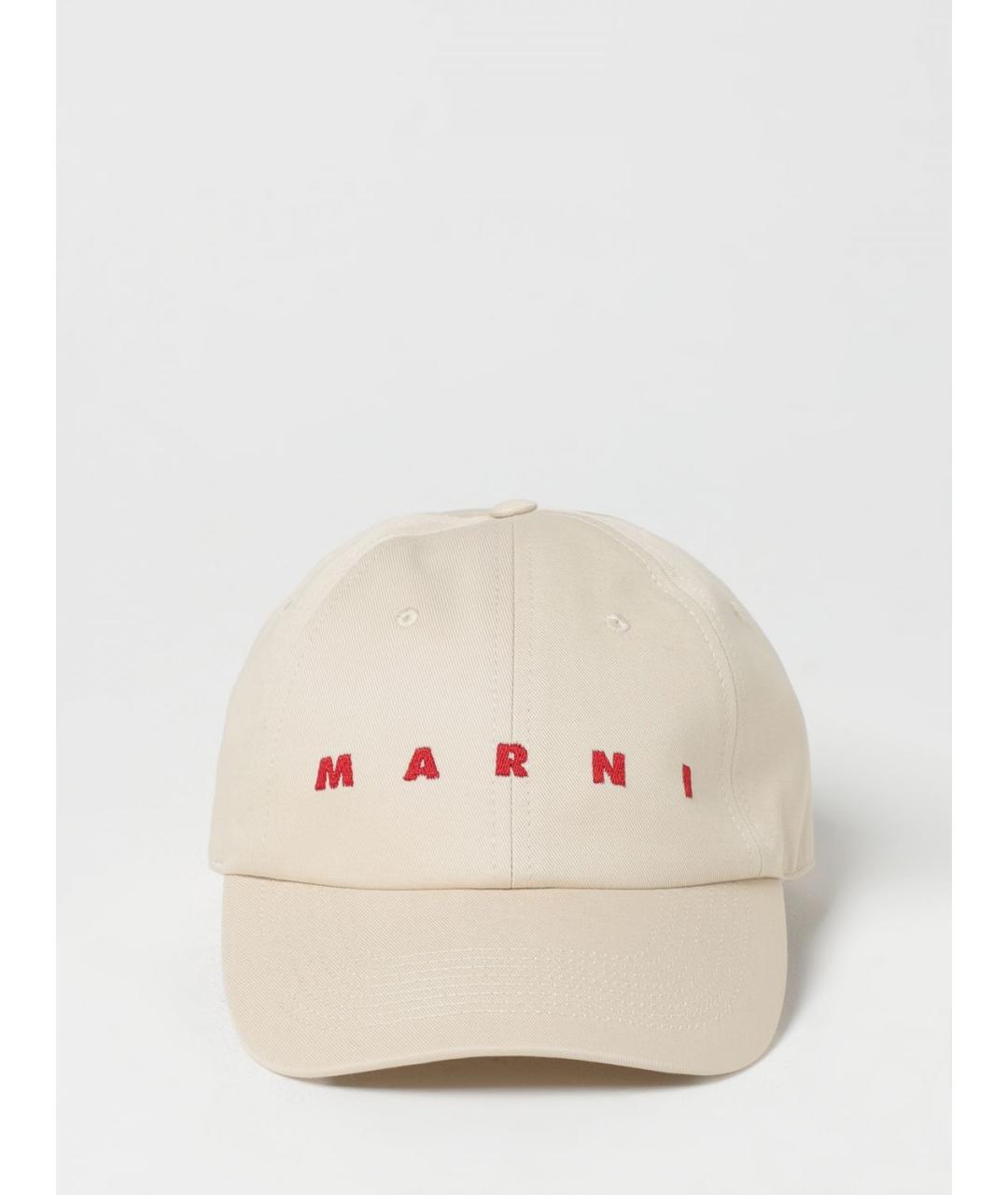 MARNI Бежевая кепка/бейсболка, фото 2