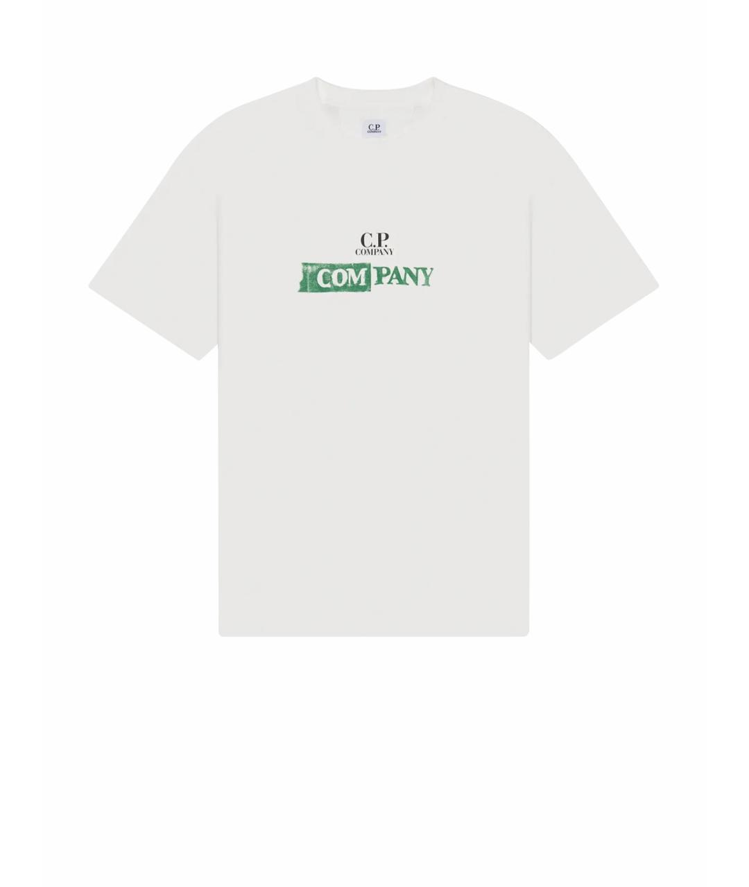 CP COMPANY Белая футболка, фото 1