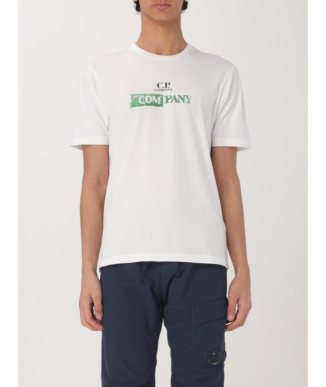 CP COMPANY Белая футболка, фото 2