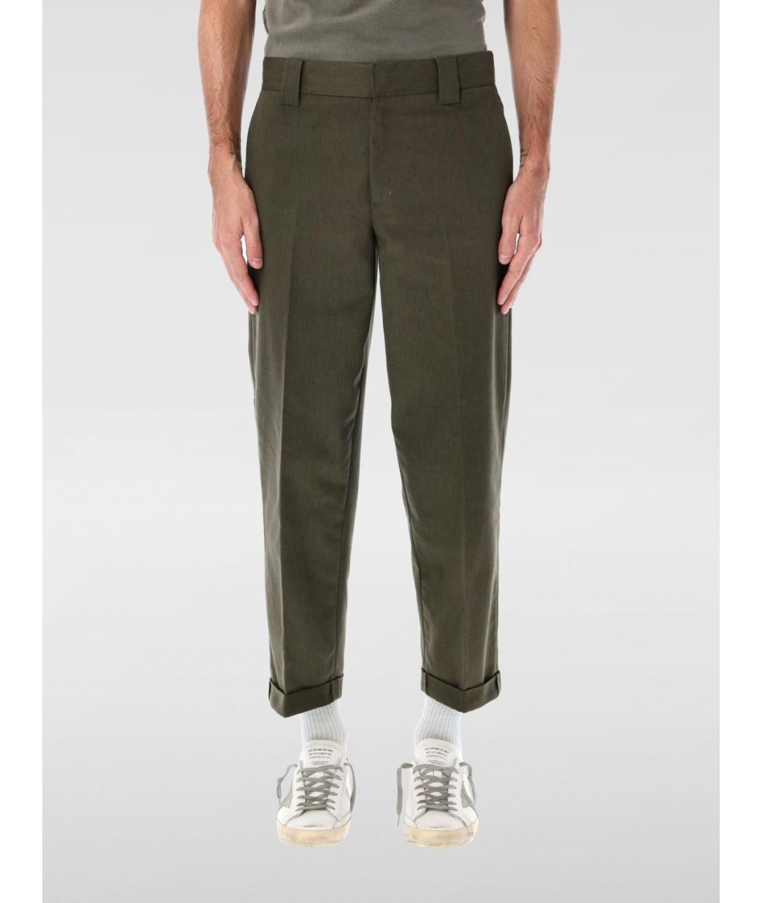 GOLDEN GOOSE DELUXE BRAND Хаки повседневные брюки, фото 2