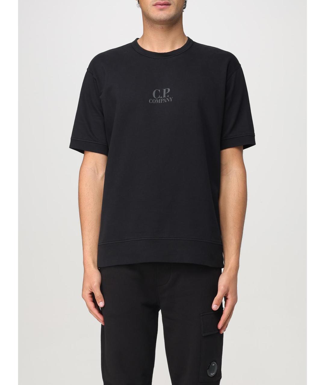 CP COMPANY Черная футболка, фото 2