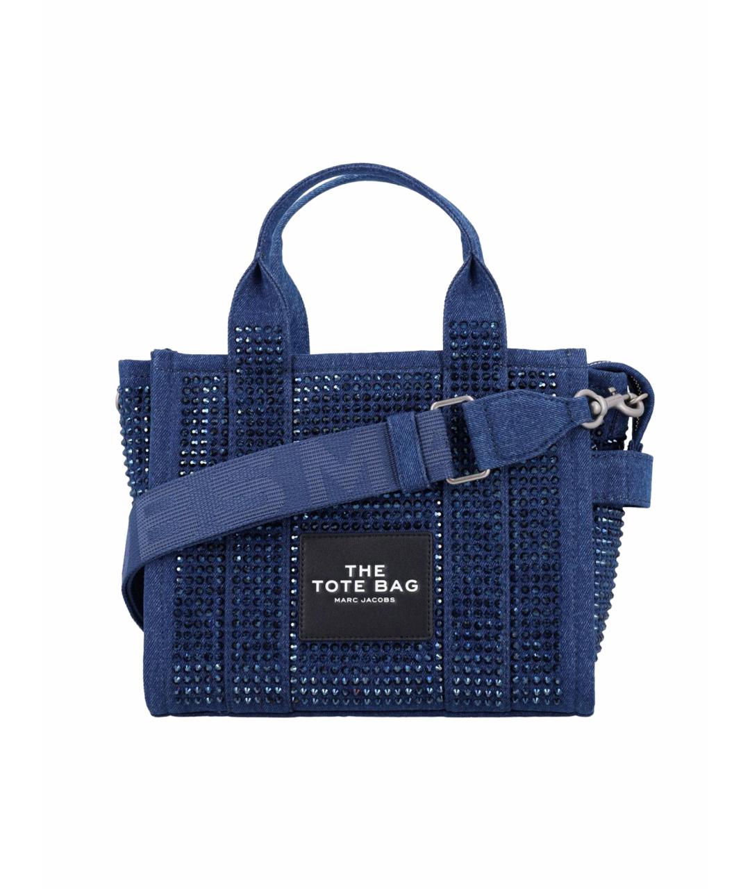 MARC JACOBS Синяя деним сумка тоут, фото 1