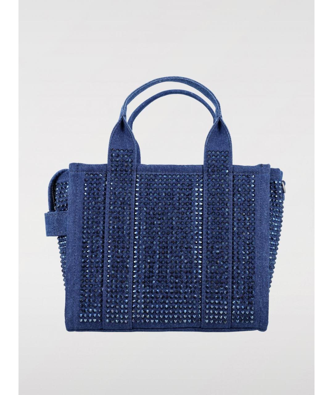 MARC JACOBS Синяя деним сумка тоут, фото 2