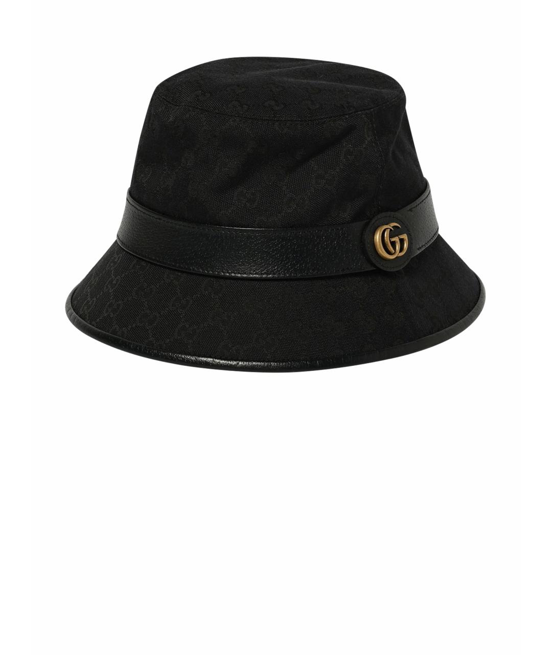 GUCCI Черная шляпа, фото 1