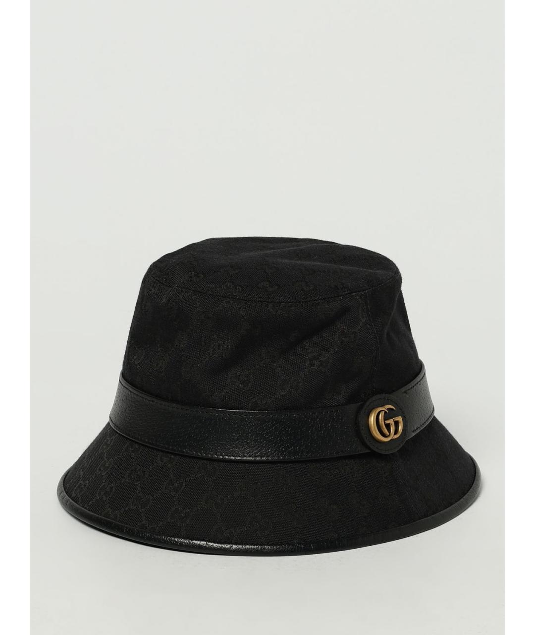 GUCCI Черная шляпа, фото 4
