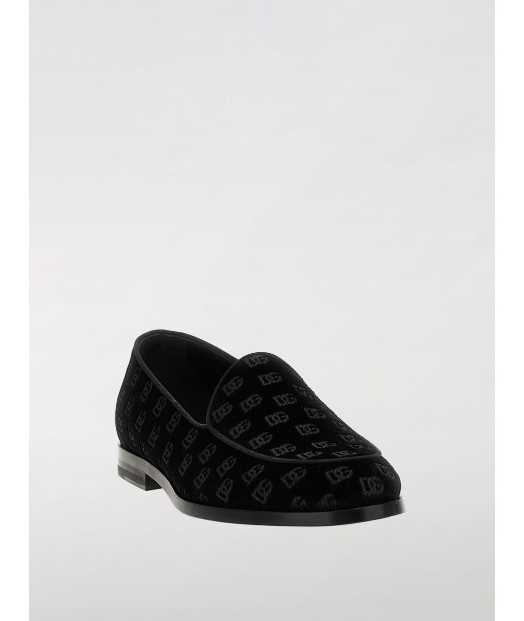 DOLCE&GABBANA Черные лоферы, фото 2