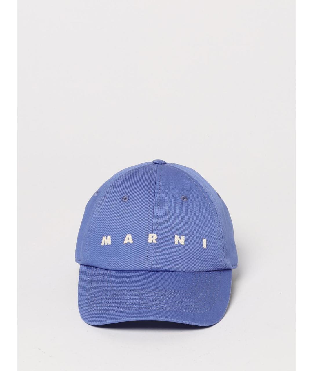 MARNI Синяя кепка/бейсболка, фото 3