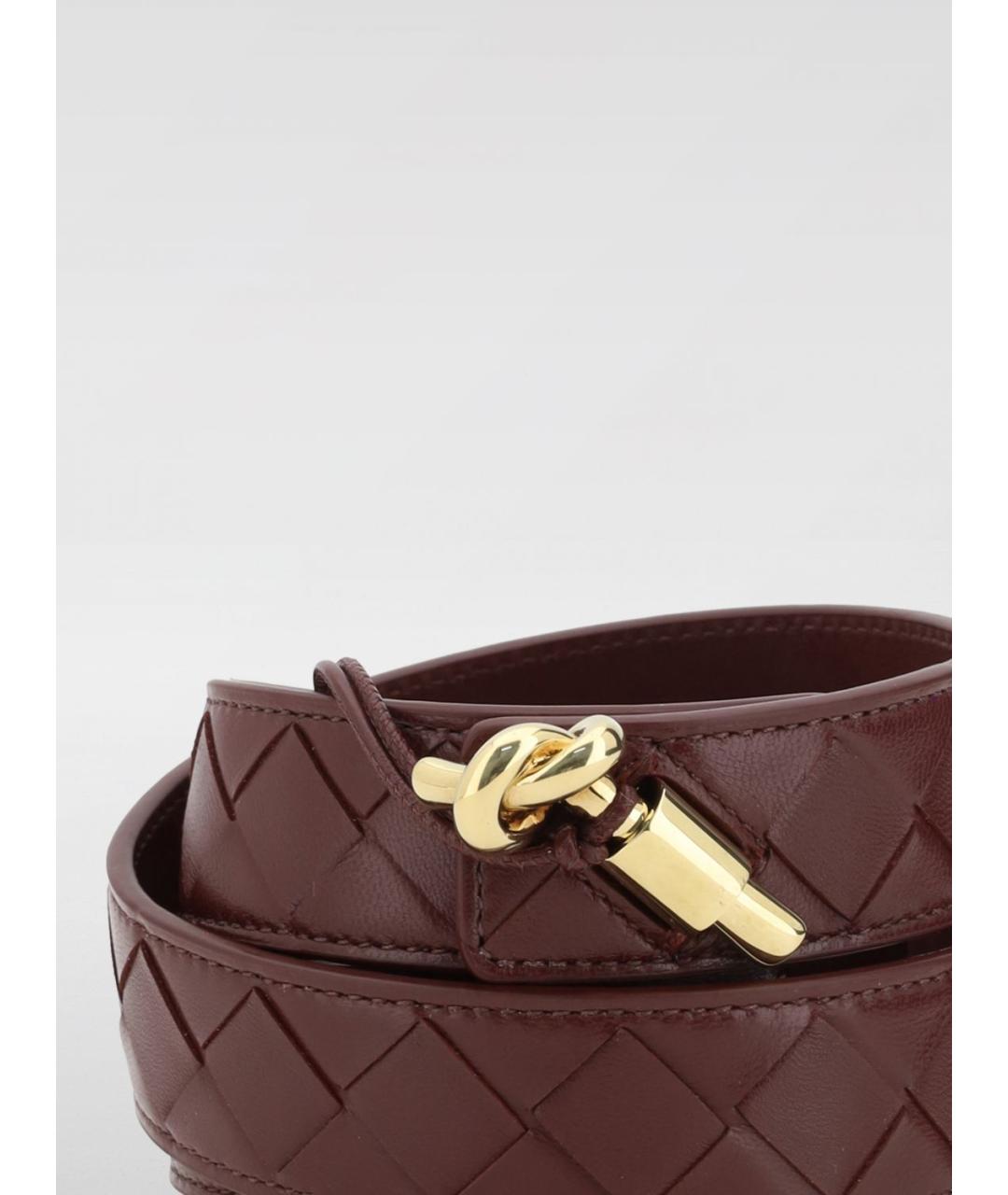 BOTTEGA VENETA Коричневый ремень, фото 2