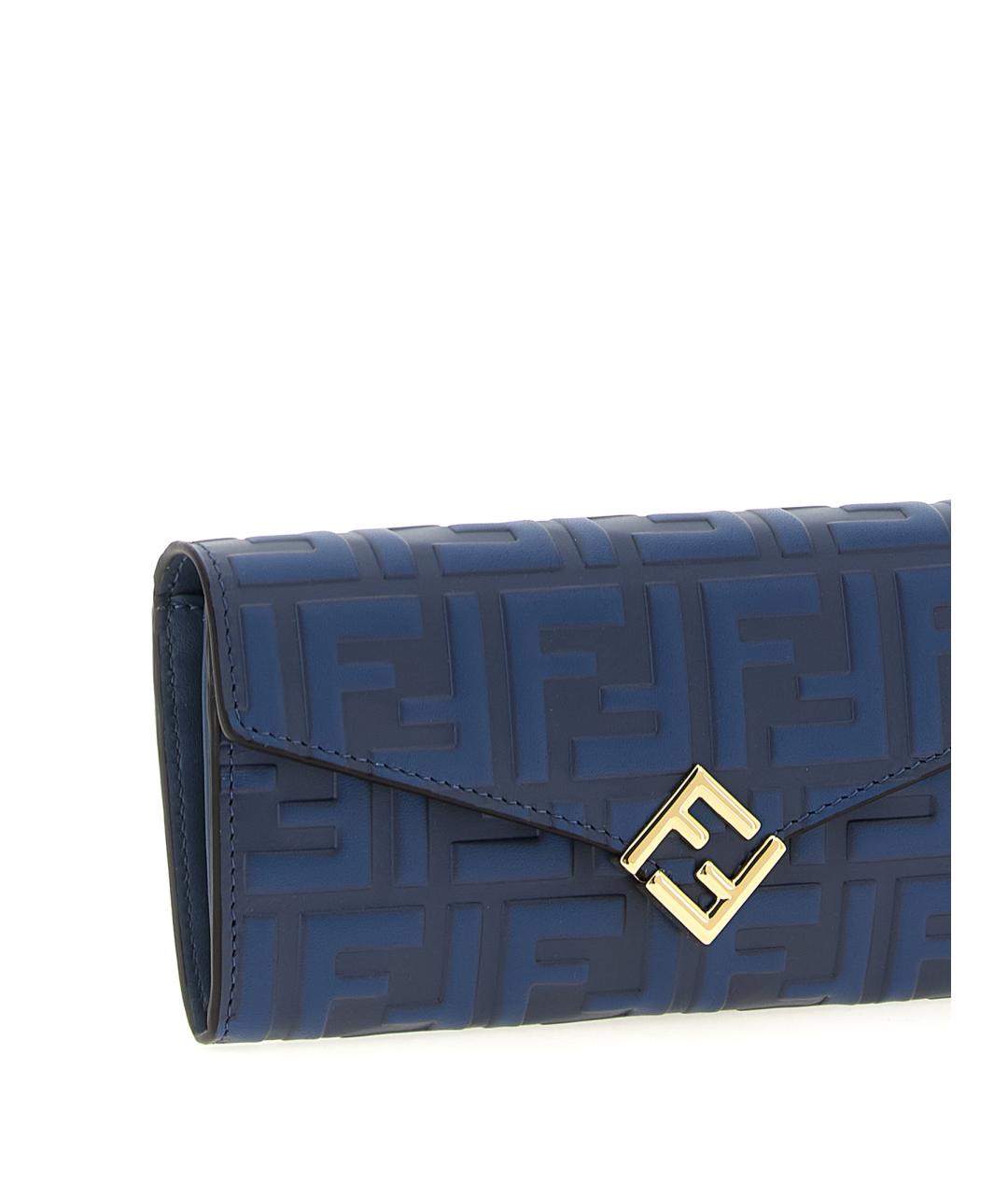 FENDI Синий кошелек, фото 3