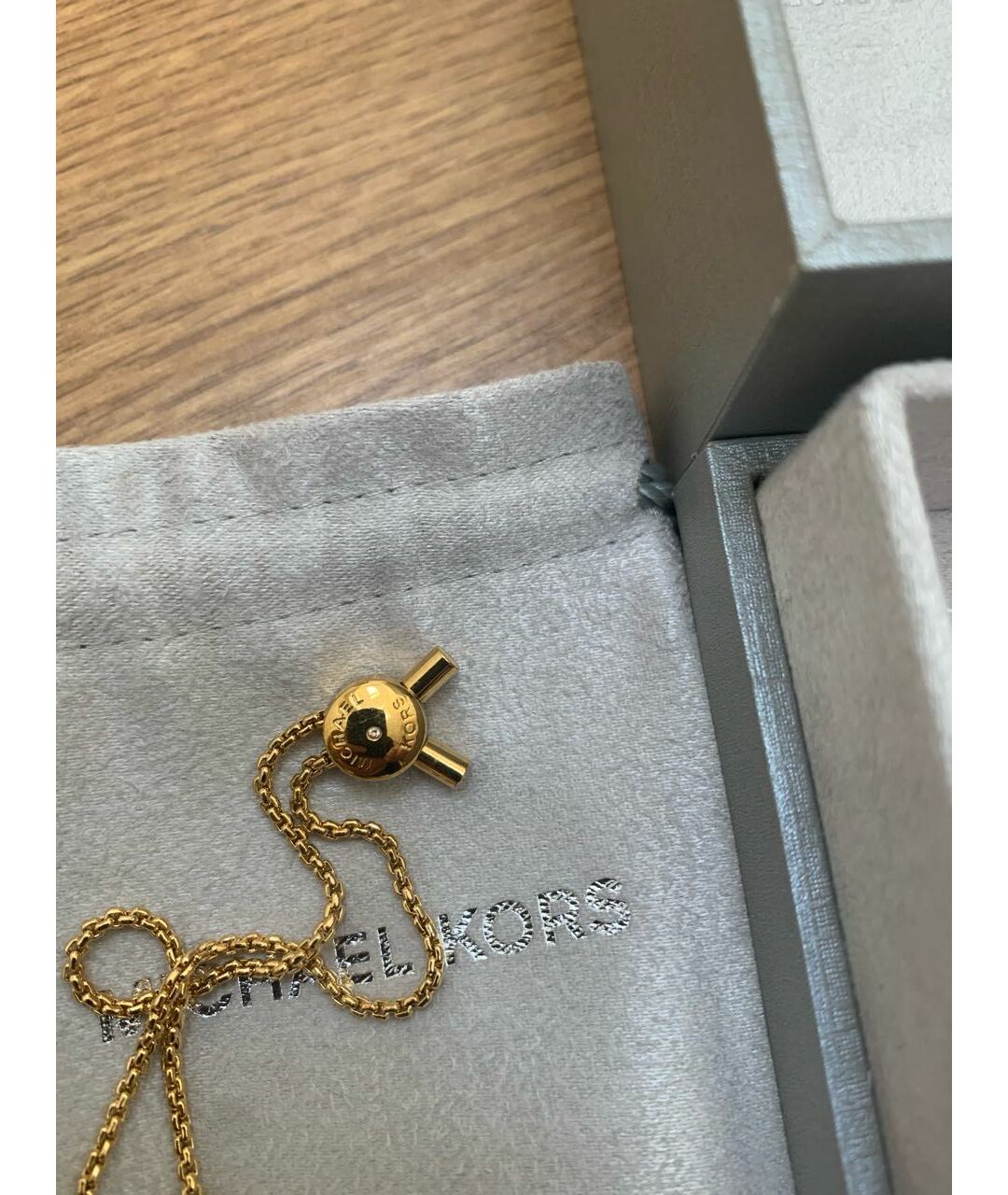 MICHAEL KORS Золотой позолоченный браслет, фото 6