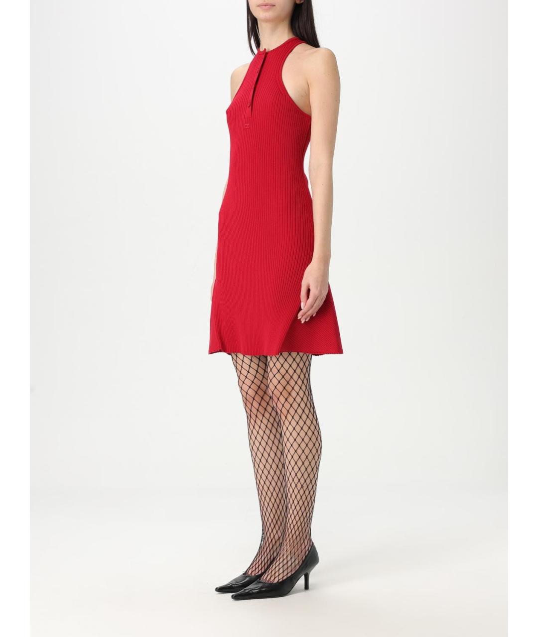 COURREGES Красное платье, фото 4