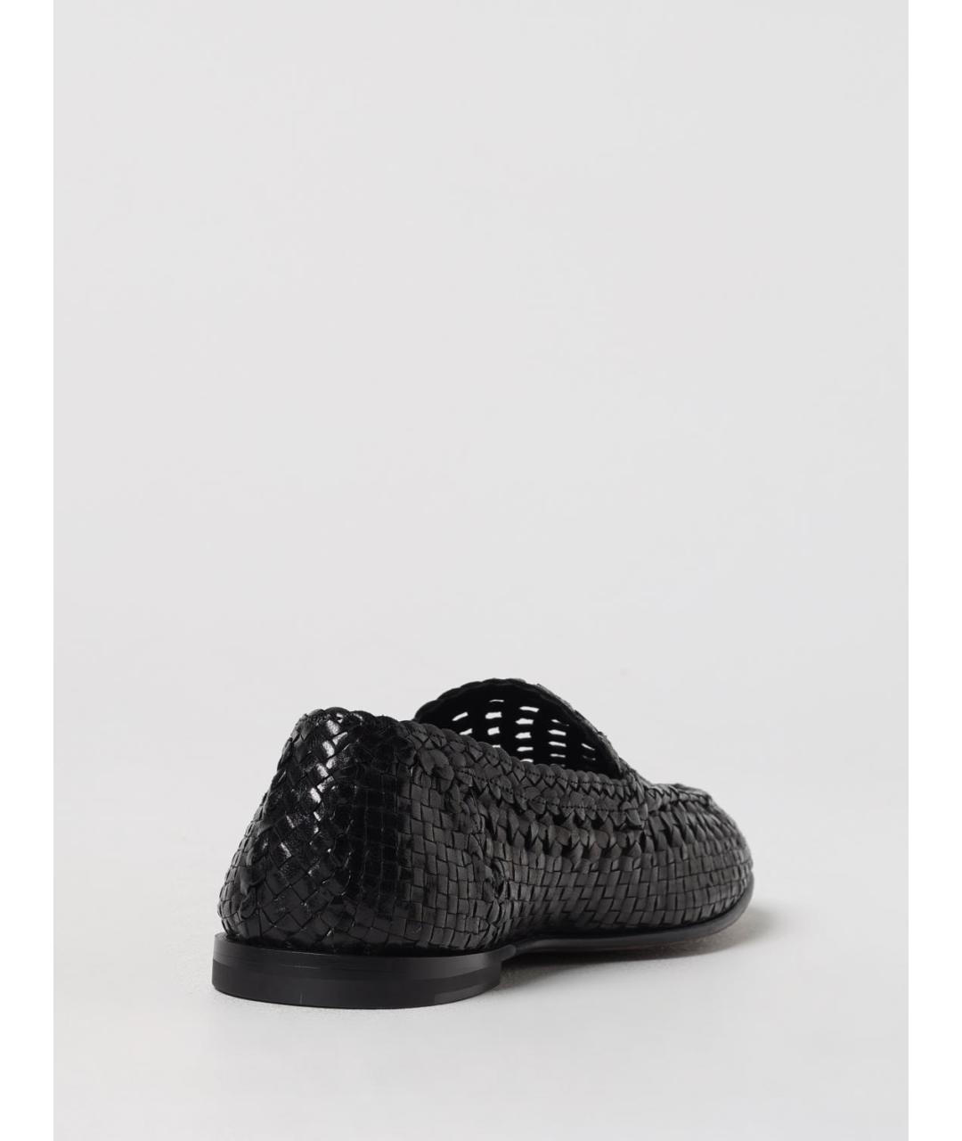 DOLCE&GABBANA Черные лоферы из лакированной кожи, фото 3