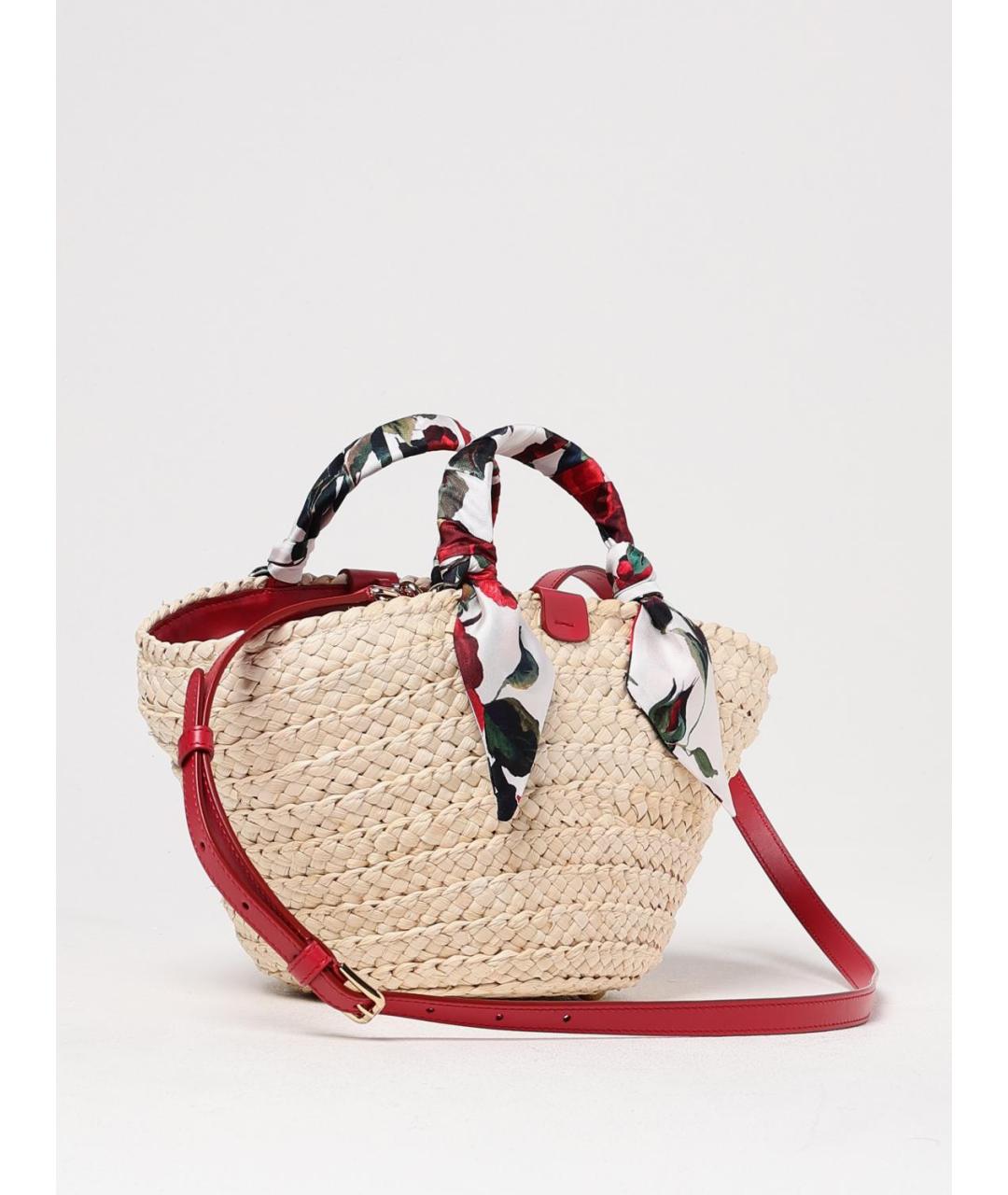 DOLCE&GABBANA Бежевая сумка тоут, фото 3