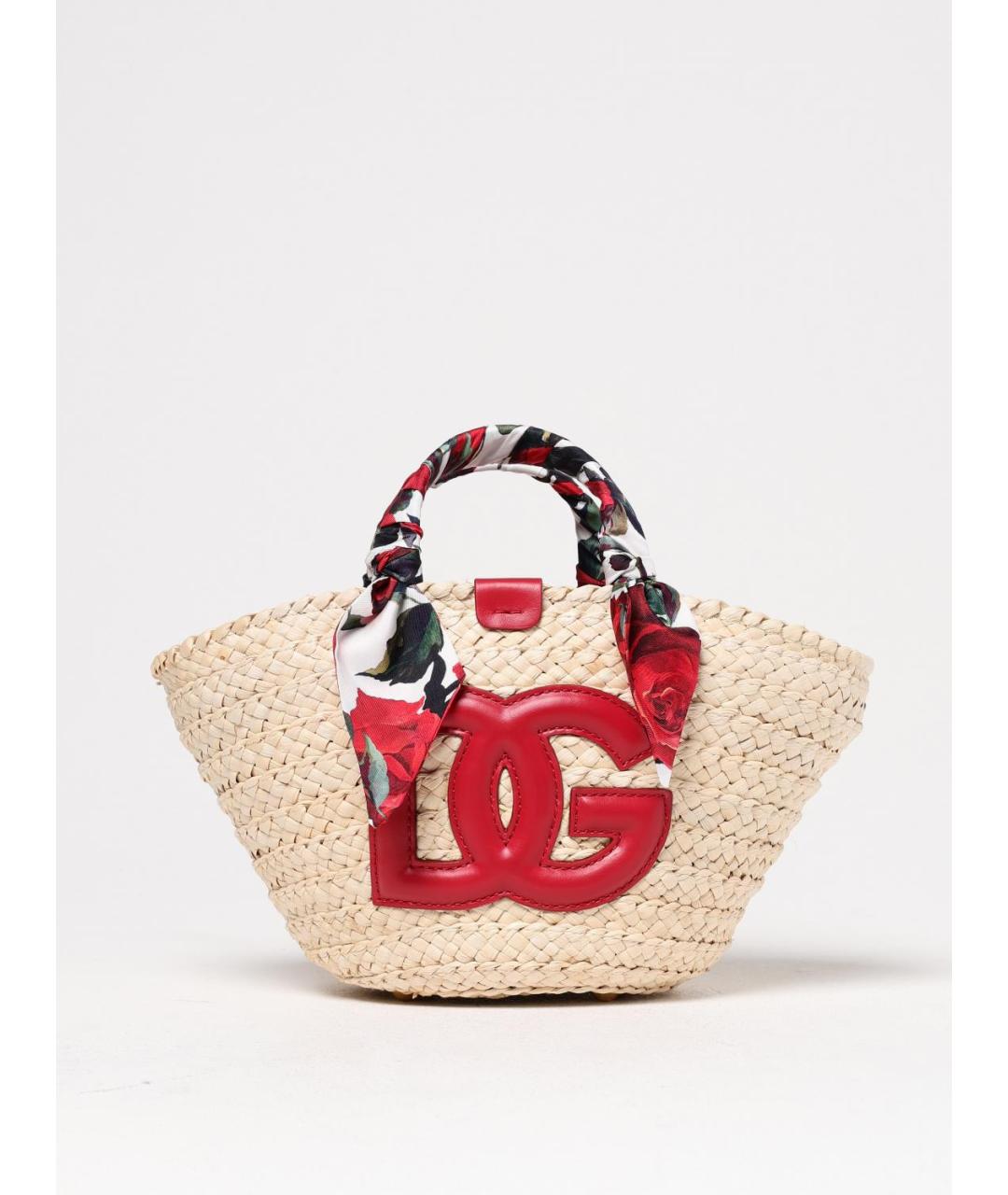 DOLCE&GABBANA Бежевая сумка тоут, фото 6