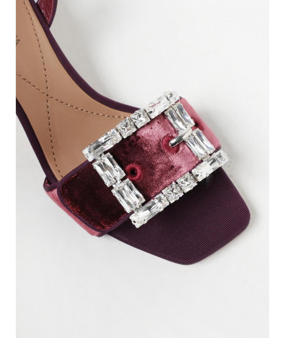 DOLCE&GABBANA Мульти текстильные босоножки, фото 4