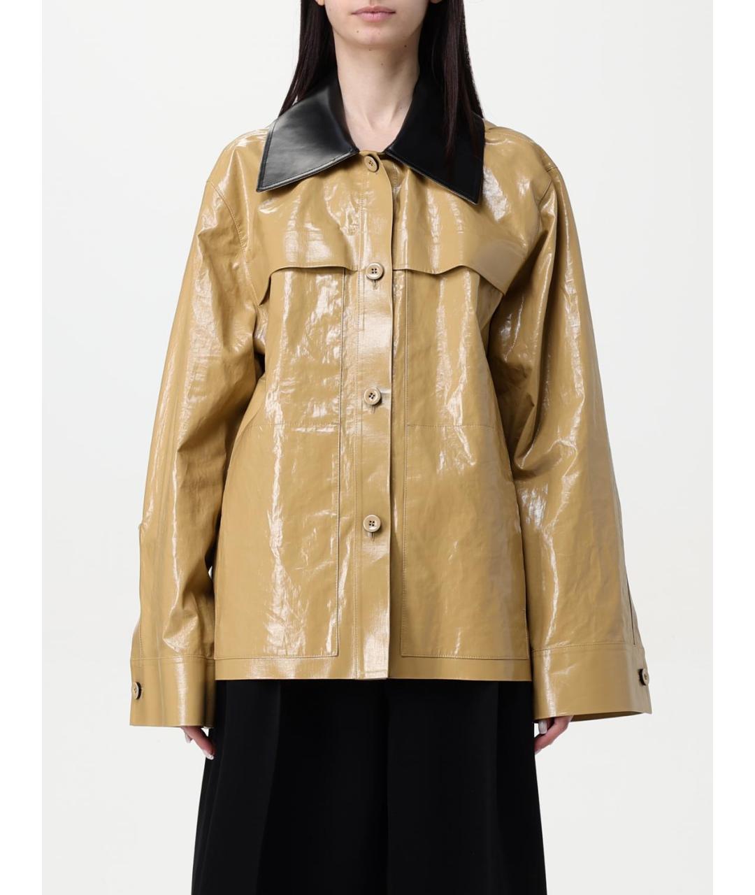 JIL SANDER Бежевая куртка, фото 2