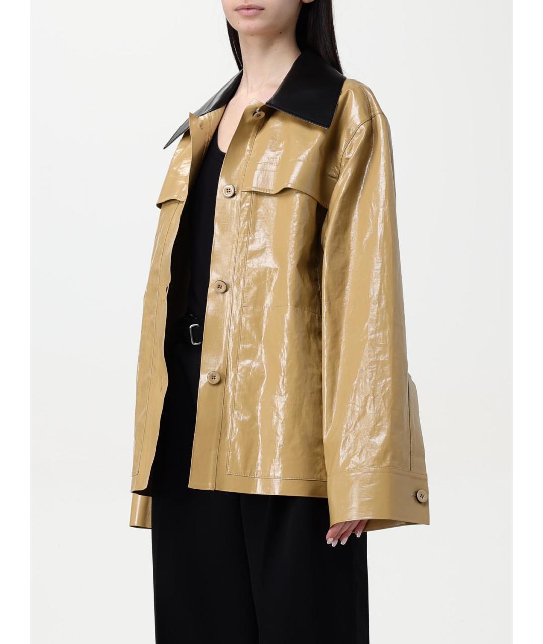 JIL SANDER Бежевая куртка, фото 5