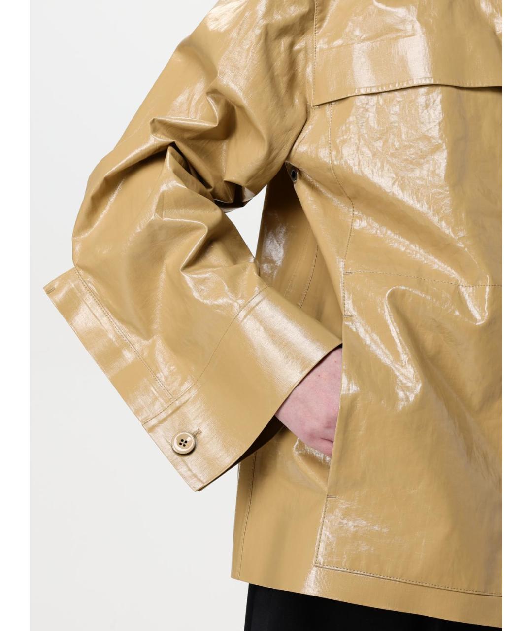 JIL SANDER Бежевая куртка, фото 6