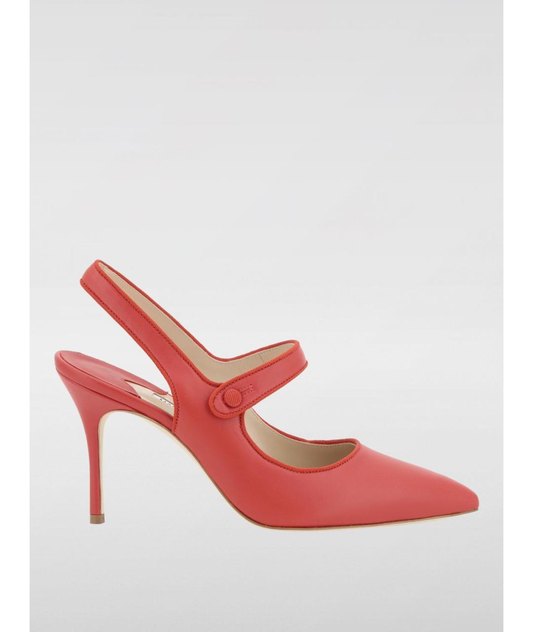 MANOLO BLAHNIK Бежевые туфли, фото 4