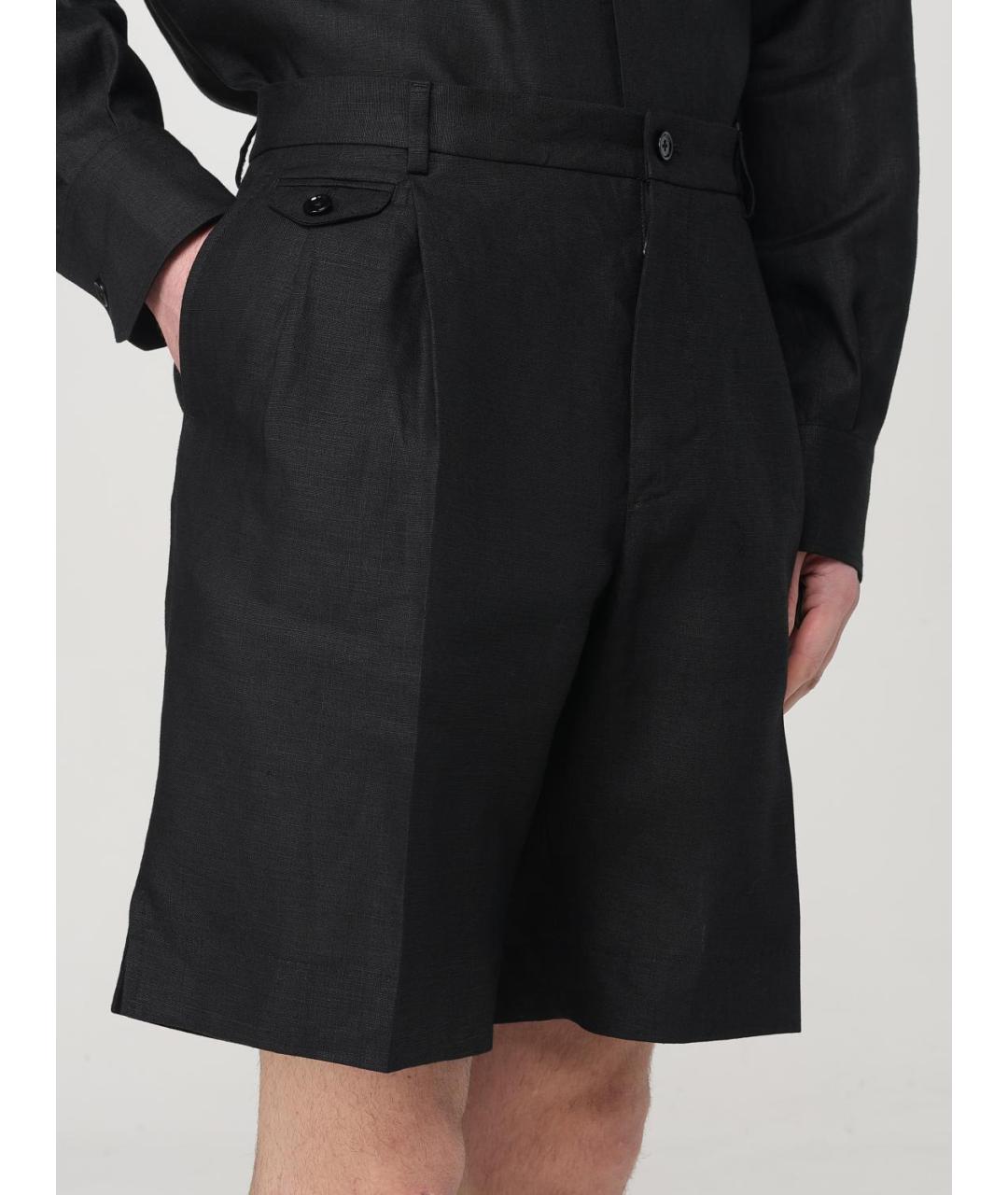 DOLCE&GABBANA Черные шорты, фото 6