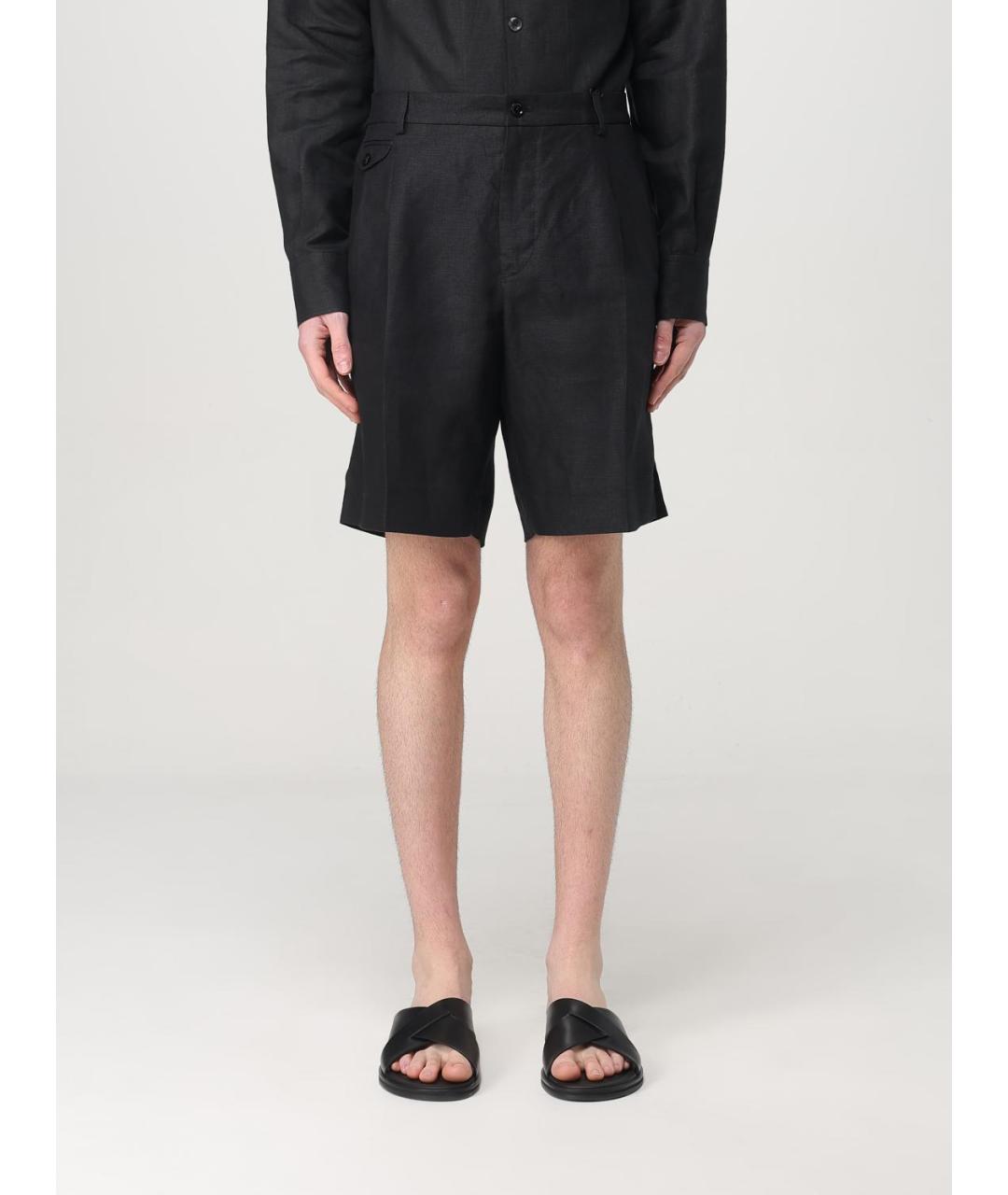 DOLCE&GABBANA Черные шорты, фото 2