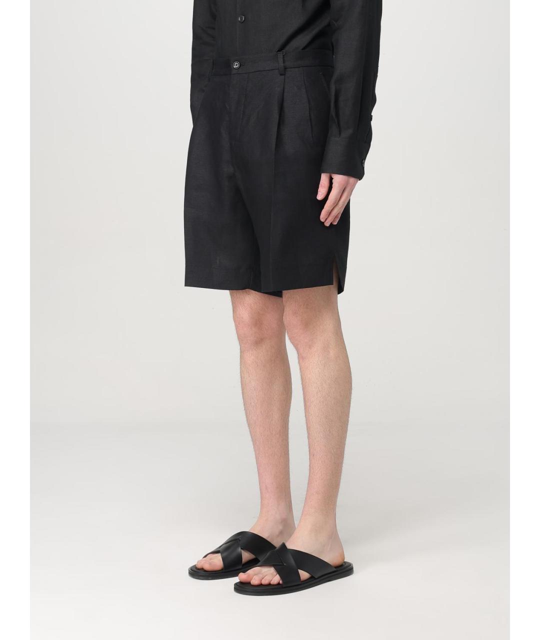 DOLCE&GABBANA Черные шорты, фото 5