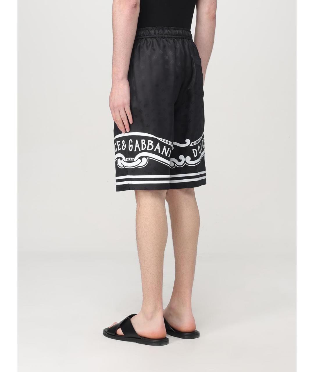 DOLCE&GABBANA Черные шорты, фото 3