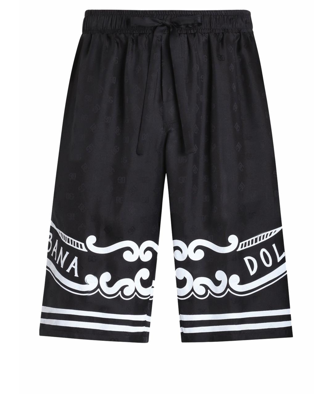 DOLCE&GABBANA Черные шорты, фото 1