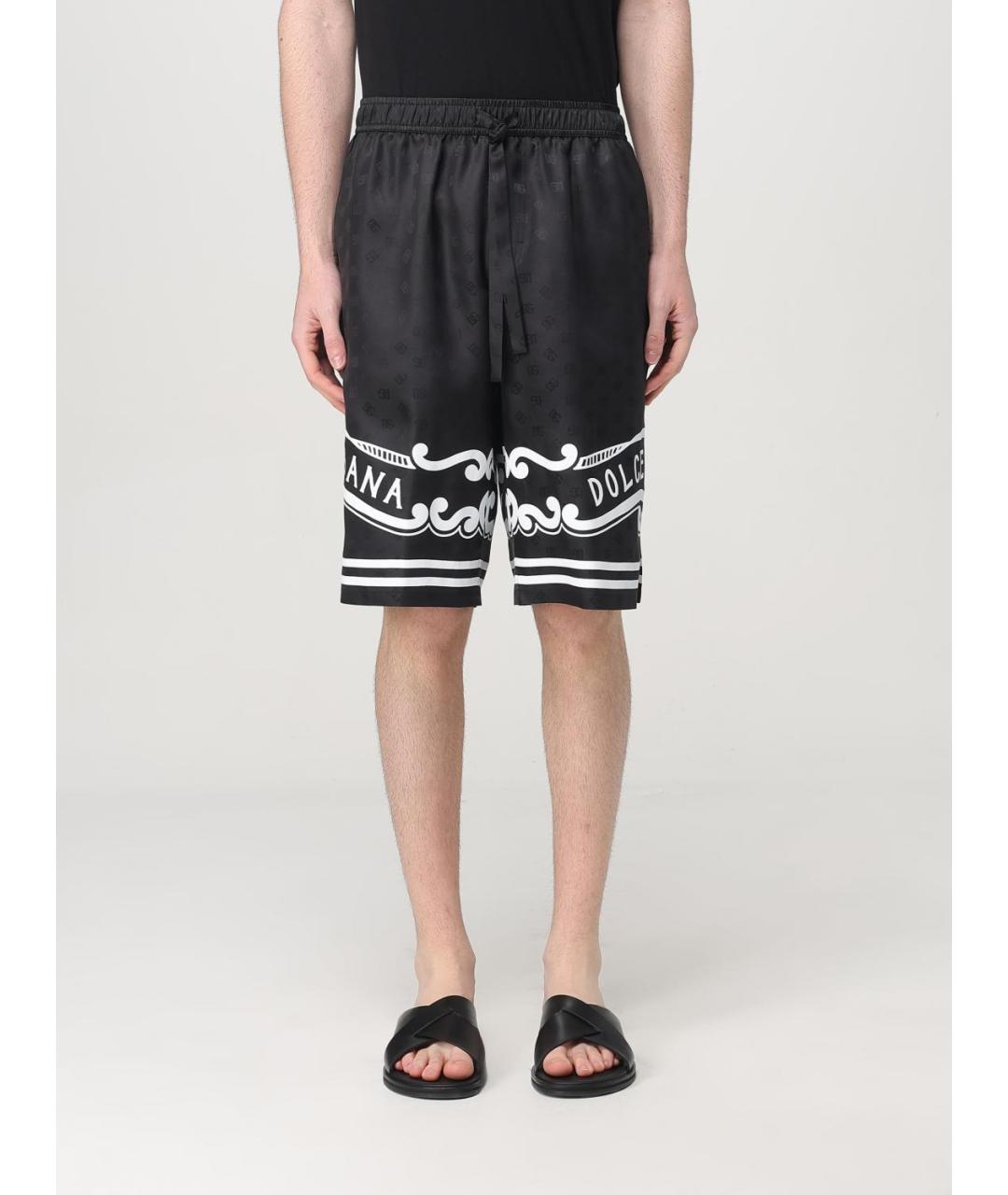DOLCE&GABBANA Черные шорты, фото 2