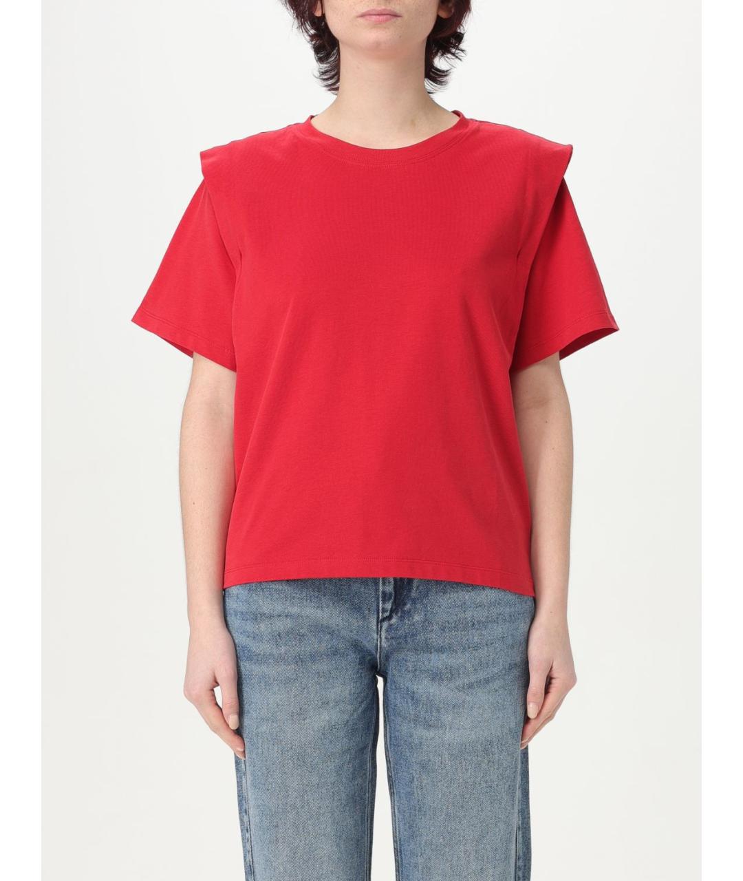 ISABEL MARANT Красная футболка, фото 2