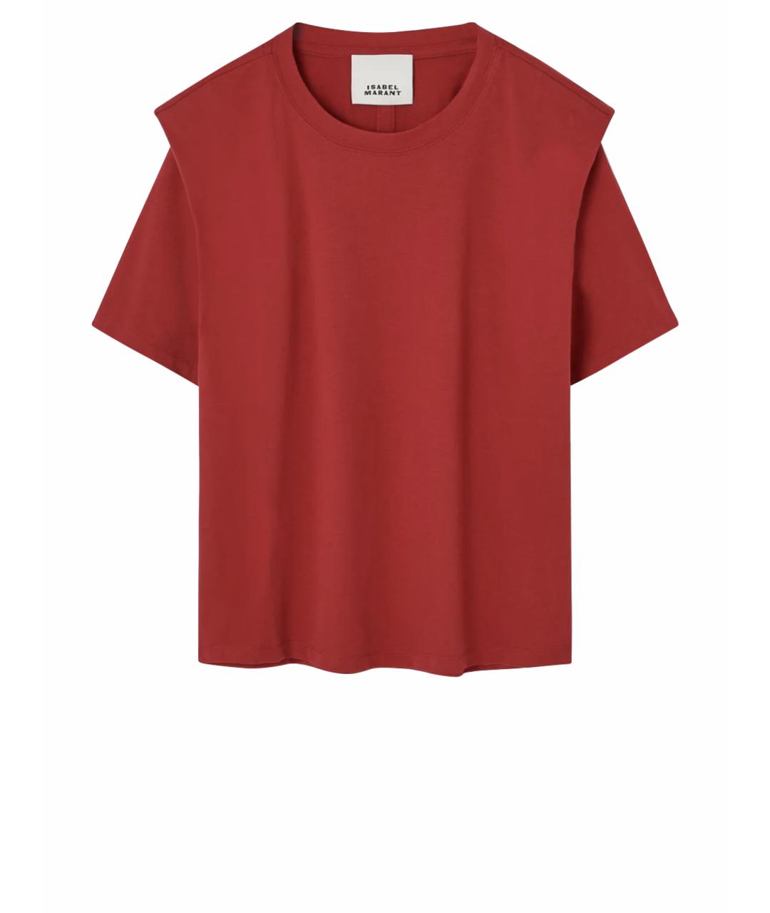 ISABEL MARANT Красная футболка, фото 1