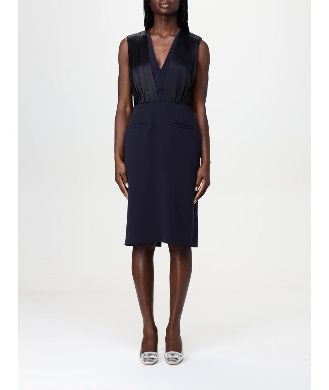 MAX MARA Синее платье, фото 2