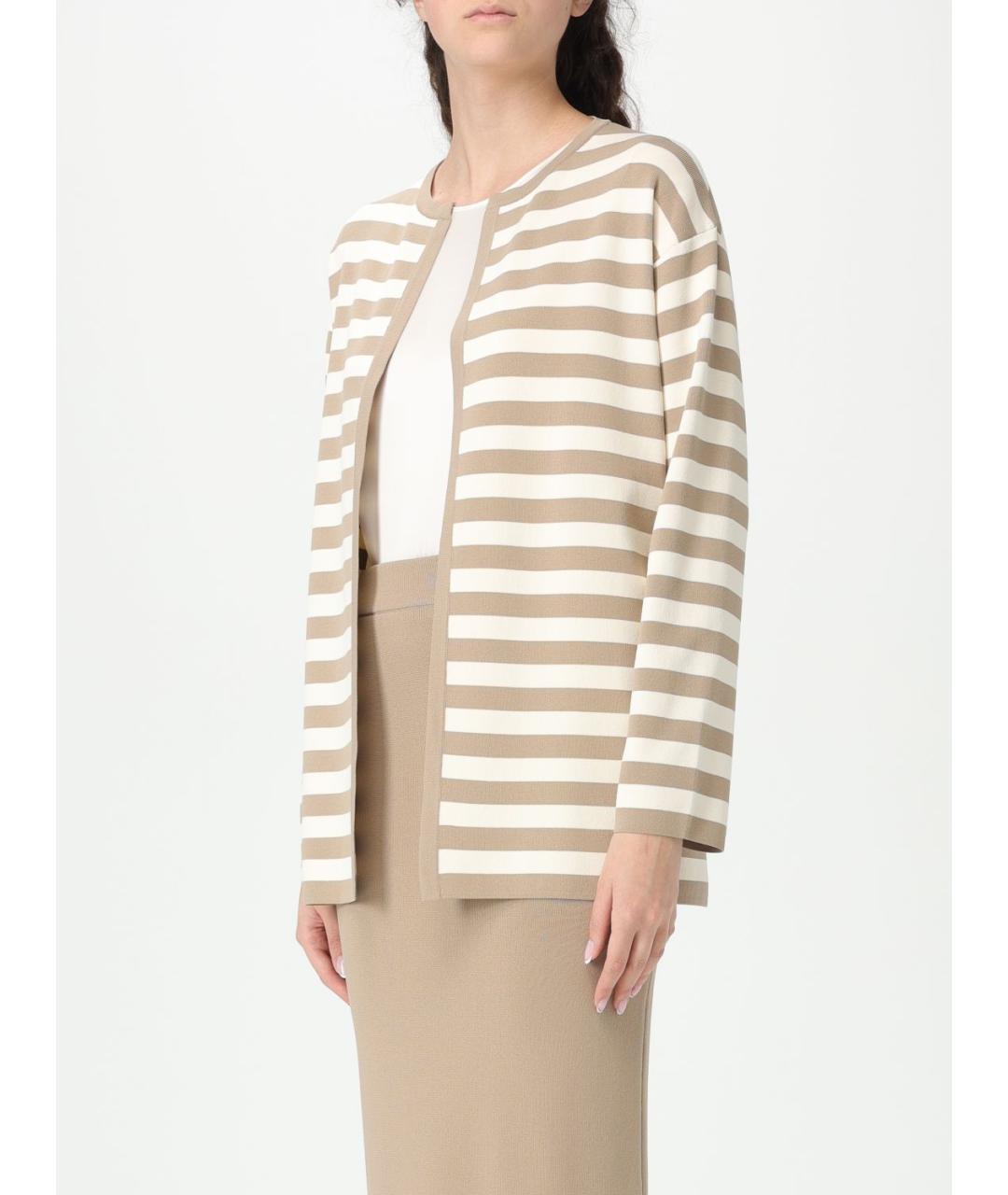 MAX MARA Бежевый кардиган, фото 5