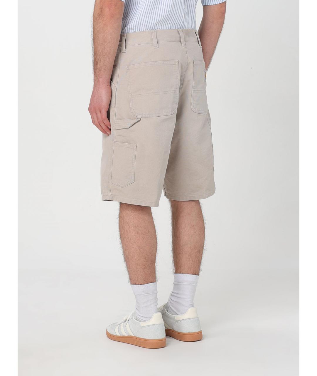 CARHARTT WIP Бежевые шорты, фото 3