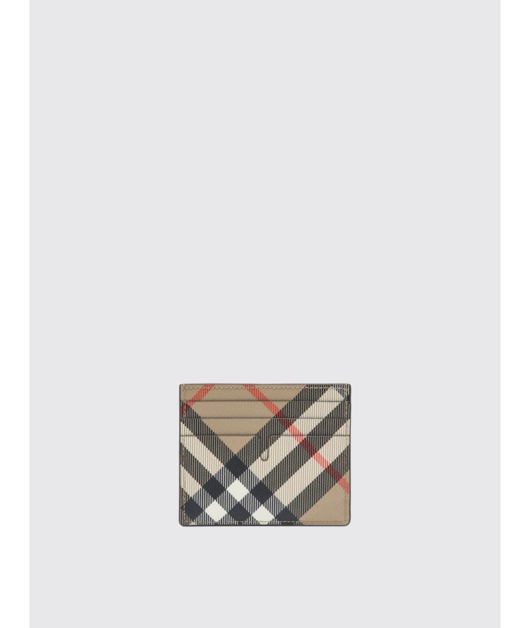 BURBERRY Бежевый кардхолдер, фото 3