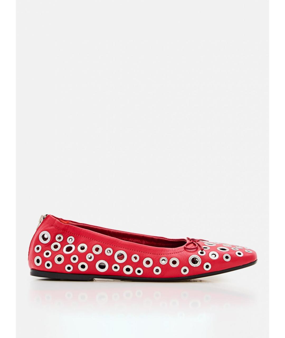 GOLDEN GOOSE DELUXE BRAND Красные балетки, фото 5