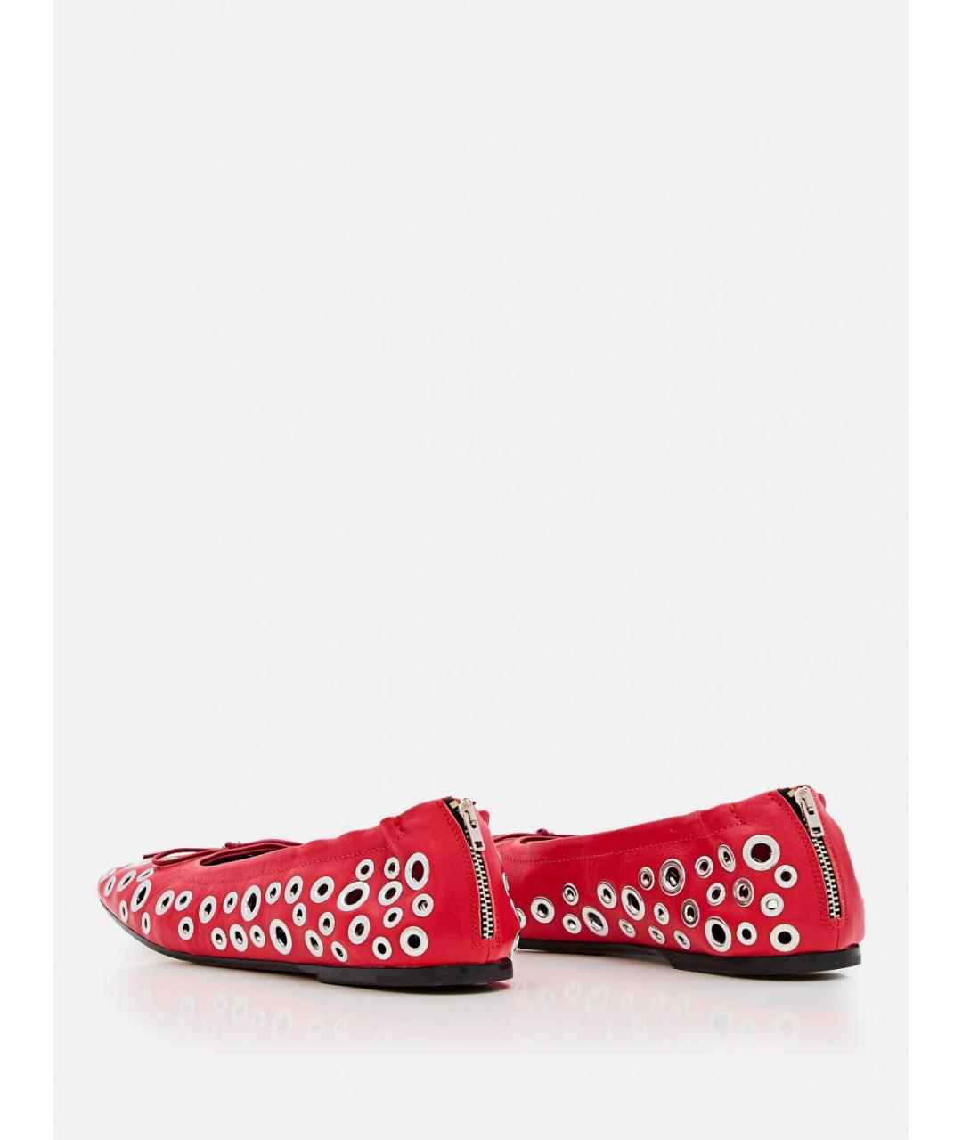 GOLDEN GOOSE DELUXE BRAND Красные балетки, фото 3