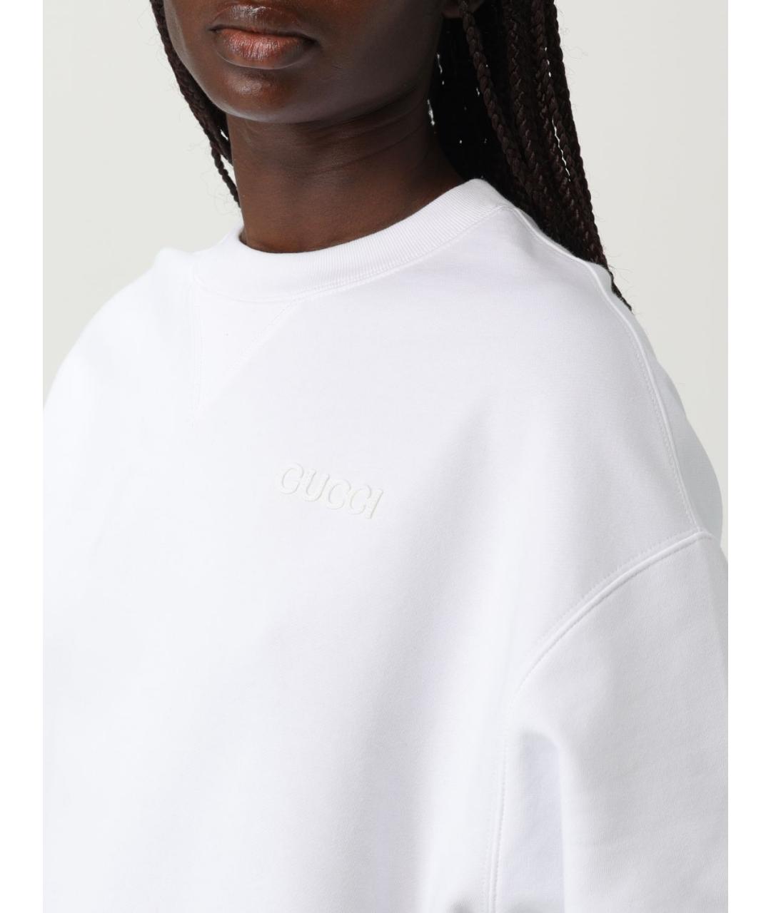 GUCCI Белая футболка, фото 6